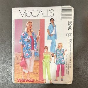 McCall's Women's Sewing Pattern 3246